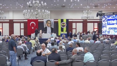kulup baskani - Fenerbahçe Kulübü Yüksek Divan Kurulunun toplantısı başladı - İSTANBUL  Videosu