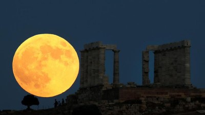 ay tutulmasi - Kanlı Ay tutulması izleyenleri hayran bıraktı Videosu