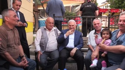 forma - TBMM Başkanı Yıldırım, taksi durağını ziyaret etti - ÇANKIRI Videosu