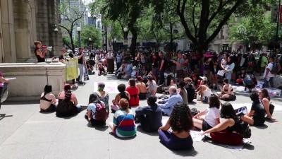 polis siddeti - ABD’de “cinsel istismar” protestosu - CHICAGO  Videosu