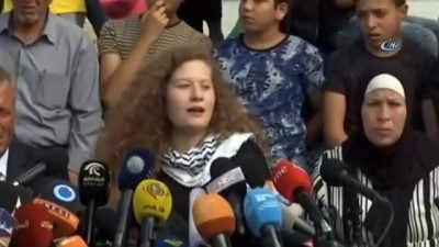hapishane -  - Cesur kız Tamimi: 'Umarım Filistinli mahkumlar serbest bırakılıncaya kadar destek kampanyaları devam eder” Videosu