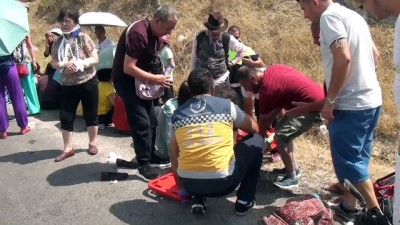 hastane - Çinli turistleri taşıyan otobüs kaza yaptı: 2 ölü, 33 yaralı (3) - ANTALYA  Videosu