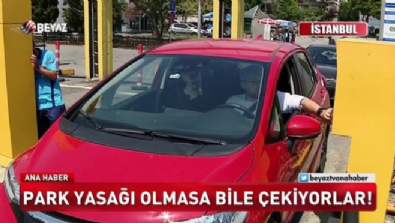 Park yasağı olmasa bile çekiyorlar! 