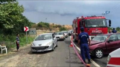 hastane -  Tekirdağ’da şiddetli yağış kaza getirdi: 1 ölü, 4 yaralı  Videosu