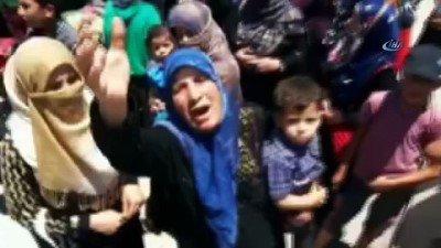 yardim kampanyasi -  - Dera’dan Kaçan Muhalifler Golan Tepeleri Dışında Kamp Kurdu  Videosu