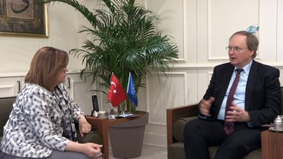 mesleki egitim -  Fatma Şahin, AB Türkiye Delegasyon Başkanı Büyükelçi Berger’i ağırladı Videosu