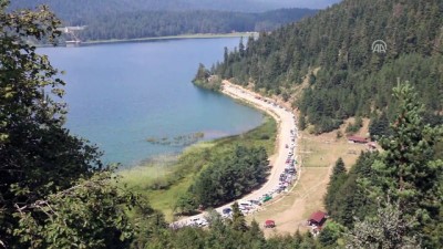 bisiklet turu - Abant'a yerli ve yabancı turist ilgisi - BOLU  Videosu