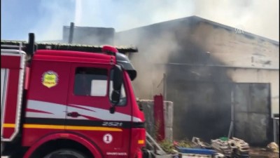 soguk hava deposu - Konya'da fabrika yangını  Videosu