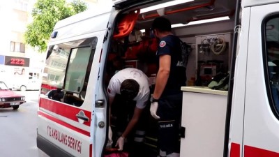 polis araci - Sivas'ta ev yangını  Videosu