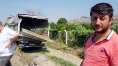 buyukbas hayvan -  Aydın’da park halindeki kamyonete tır çarptı  Videosu