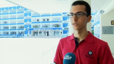  İhlas Koleji’nden mezun olan Mustafa Emir Gazioğlu Türkiye birincisi oldu 