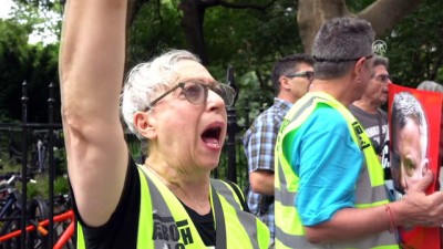 protesto - New York'ta protesto  Videosu