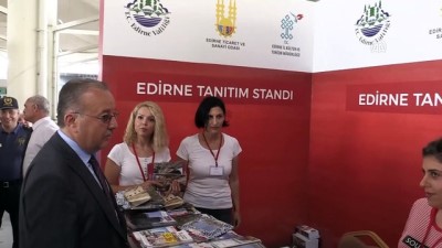 gumruk kapisi - Validen gurbetçilere 'badem ezmesi' ikramı - EDİRNE Videosu