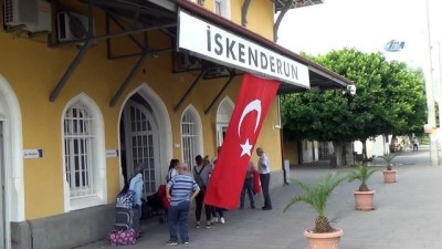alabalik -  103 yıllık tarihi İskenderun Garı hızlı treni bekliyor  Videosu