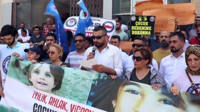 basin aciklamasi - 'Çocuk bedenine dokunma' protestosu - IĞDIR  Videosu