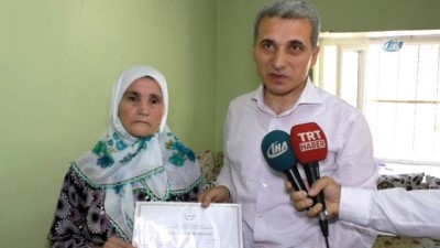 yasam mucadelesi -  Engelli Fatma Nine, 60 yaşında okuma yazmayı öğrendi  Videosu