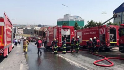 tekstil fabrikasi - Hadımköy'de fabrika yangını (2) - İSTANBUL  Videosu