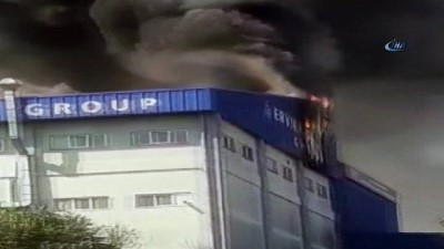 fabrika -  Hadımköy'de fabrika yangını  Videosu