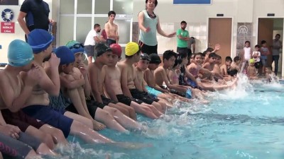 yuzme havuzu - Hakkari yarı olimpik yüzme havuzuna kavuştu Videosu