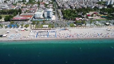 yabanci turist - Hava sıcaklığı 42 dereceye ulaştı - ANTALYA Videosu