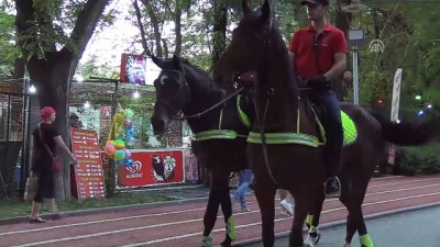 atli polis - Parklarda çocukların güvenliği atlı polislere emanet - ANKARA  Videosu