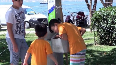 yuzme - Sıcak hava etkili oldu - İZMİR Videosu