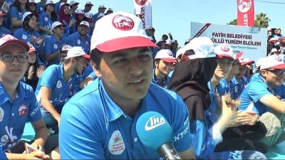 tarihi yarimada -  450 Gönüllü Turizm Elçisi Tarihi Yarımada için iş başı yaptı  Videosu
