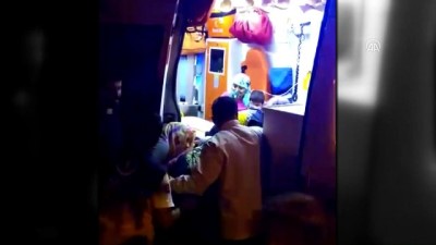 kadin hasta - Afgan ailenin yaşadığı ev yandı - SİVAS Videosu