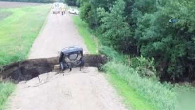 emniyet kemeri -  - Arabasıyla Obruğa Düştü, Burnu Bile Kanamadı  Videosu