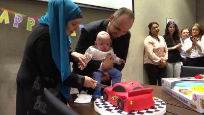 kemoterapi - Bosnalı Arslan bebeğin ilk doğum günü - İSTANBUL  Videosu