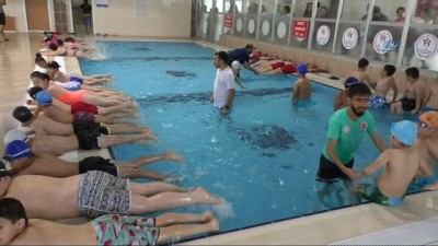 yuzme havuzu - Hakkari’nin ilk yarı olimpik yüzme havuzu açıldı  Videosu