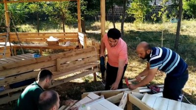 kisla -  Öğretmenler, öğrencileri için kamelya yaptı  Videosu