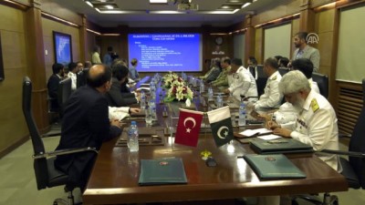 islamabad - Pakistan'a 4 Milgem korvetinin satışında imzalar atıldı - RAVALPİNDİ  Videosu