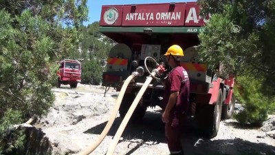 orman yangini - Antalya'da orman yangını  Videosu