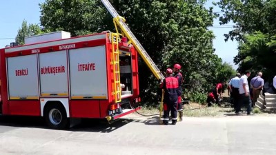 cenaze araci - Denizli'de erkek cesedi bulundu  Videosu