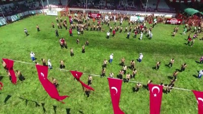 olimpiyat - Kırkpınar'a katılan pehlivan sayısında rekor bekleniyor - EDİRNE Videosu