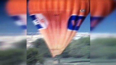 sicak hava balonu -  Pamukkale’den havalanan balon sanayiye indi Videosu