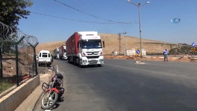 gumruk kapisi -  Suriye’ye ihracat sürüyor Videosu