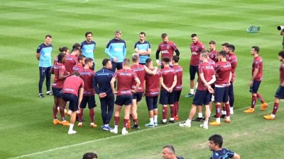 dera - Trabzonspor taktik çalıştı Videosu