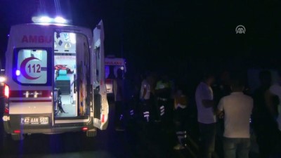 yolcu otobusu - Yolcu otobüsü devrildi: 33 kişi yaralandı (2) - KONYA  Videosu