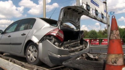 trafik yogunlugu -  Küçükçekmece’de zincirleme kaza  Videosu