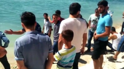  Serinlemek için baraja giren genç boğuldu