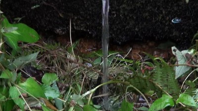  Suya ulaşabilmek için teleferik yaptı 