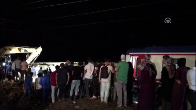 kriz merkezi - Tren kazası (18) - TEKİRDAĞ Videosu