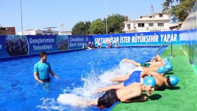 yuzme havuzu -  Aydın'da sıcağa portatif çözüm Videosu
