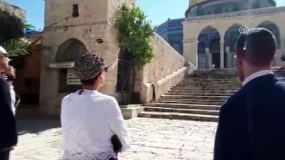 isgal - İsrailli milletvekillerinden Mescid-i Aksa'ya baskın (2) - KUDÜS  Videosu
