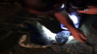 aniz yangini -  Torba içerisindeki keklik, yangına müdahale eden ekipler tarafından son anda kurtarıldı  Videosu