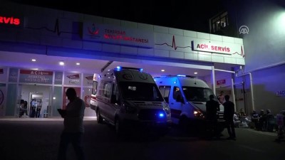 tren kazasi - Tren kazası - Bakanlar Demircan ve Arslan, yaralıları ziyaret etti (2) - TEKİRDAĞ  Videosu