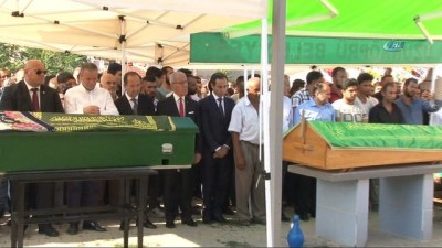 cenaze arabasi -  Tren kazasında hayatını kaybeden Ayşe Başaran ve Ergün Kerpiç son yolculuğuna uğurlandı Videosu