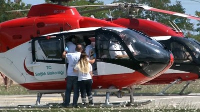 ambulans helikopter -  Ambulans helikopter Hızır gibi yetişiyor  Videosu